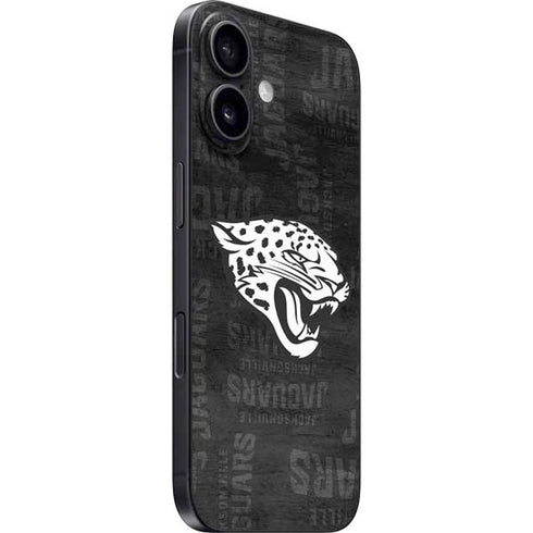 NFL Jacksonville Jaguars Black & White iPhone 17 Skin