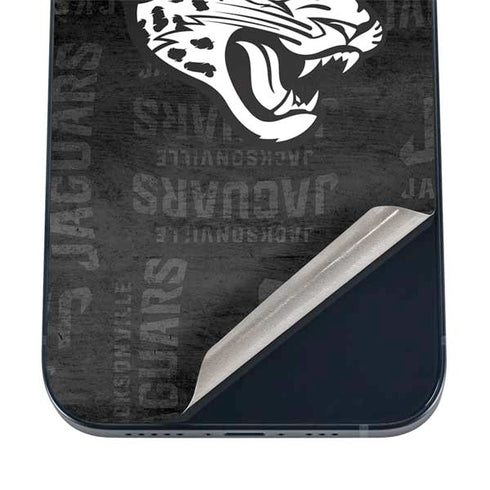 NFL Jacksonville Jaguars Black & White iPhone 17 Skin
