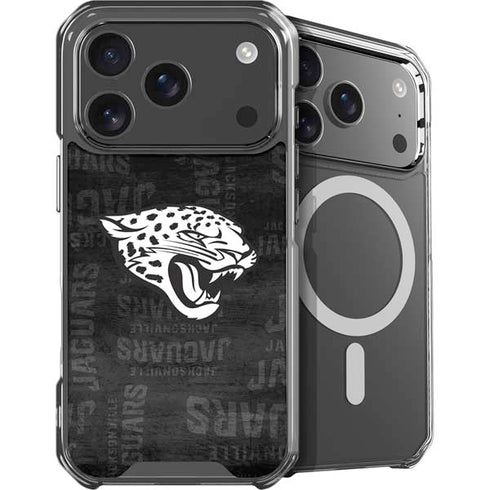 NFL Jacksonville Jaguars Black & White iPhone 18 Pro Max MagSafe Case