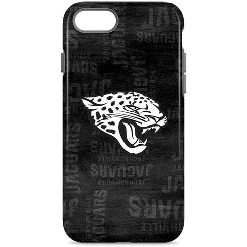 NFL Jacksonville Jaguars Black & White iPhone Cases