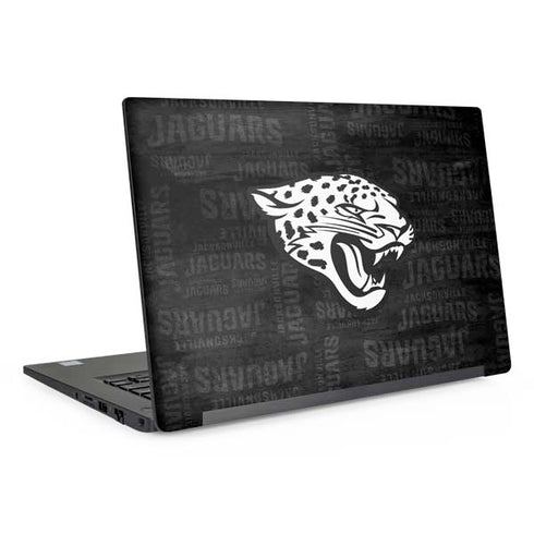 NFL Jacksonville Jaguars Black & White Dell Latitude Skin