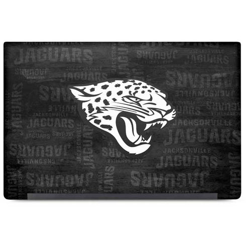 NFL Jacksonville Jaguars Black & White Dell Latitude Skin