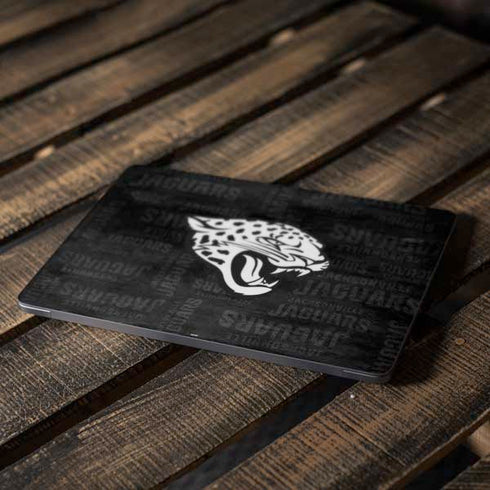 NFL Jacksonville Jaguars Black & White Apple MacBook Air Skin
