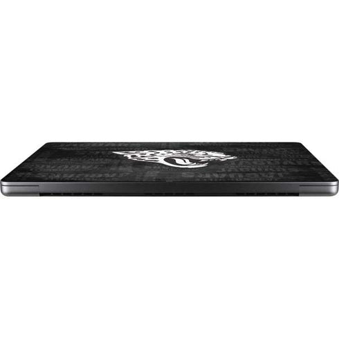 NFL Jacksonville Jaguars Black & White Apple MacBook Pro 14-inch Skin