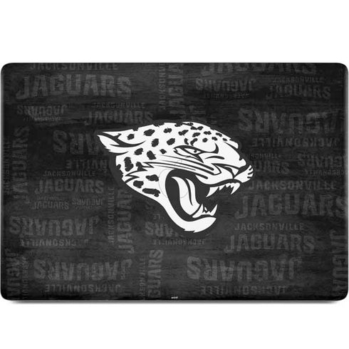 NFL Jacksonville Jaguars Black & White MacBook Skins