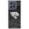 NFL Jacksonville Jaguars Black & White Moto G 5G (2025) Clear Case