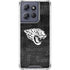 NFL Jacksonville Jaguars Black & White Moto G 5G (2025) Clear Case