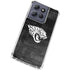 NFL Jacksonville Jaguars Black & White Moto G 5G (2025) Clear Case
