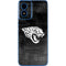 NFL Jacksonville Jaguars Black & White Moto G Play 4G (2024) Skin