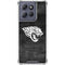 NFL Jacksonville Jaguars Black & White Moto G Play 5G (2025) Clear Case