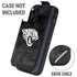 NFL Jacksonville Jaguars Black & White Otterbox Defender iPhone Skin