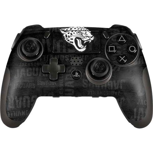 NFL Jacksonville Jaguars Black & White PlayStation Scuf Vantage 2 Controller Skin