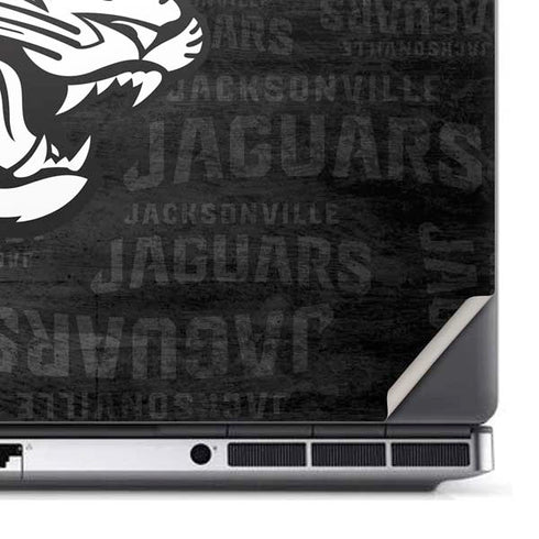 NFL Jacksonville Jaguars Black & White Dell Precision Skin