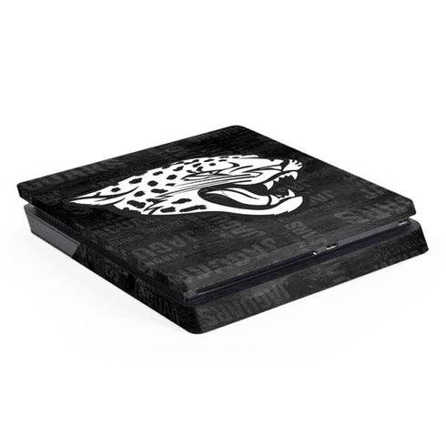 NFL Jacksonville Jaguars Black & White PlayStation PS4 Skins