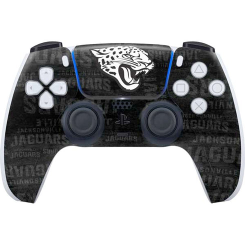 NFL Jacksonville Jaguars Black & White PlayStation PS5 Skins