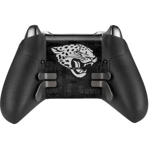 NFL Jacksonville Jaguars Black & White Xbox Elite Wireless Controller Series 2 Skin