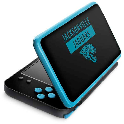 NFL Jacksonville Jaguars Black Performance Series Nintendo Skins