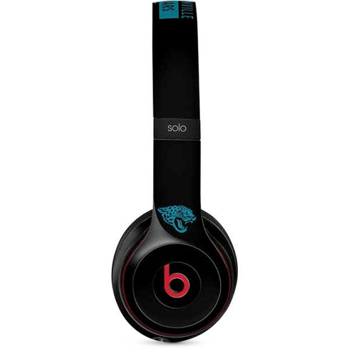 NFL Jacksonville Jaguars Black Performance Series Beats Solo 3 Wireless Skin
