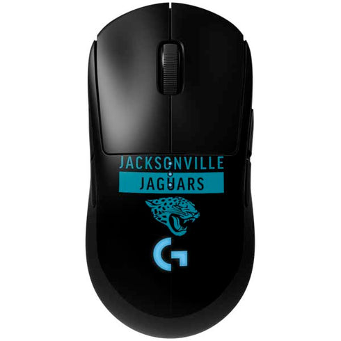 NFL Jacksonville Jaguars Black Performance Series G Pro Wireless Gaming Mouse Skin