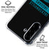 NFL Jacksonville Jaguars Black Performance Series Galaxy A36 5G Clear Case