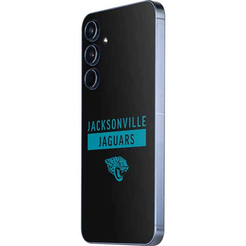 NFL Jacksonville Jaguars Black Performance Series Galaxy A55 5G Skin