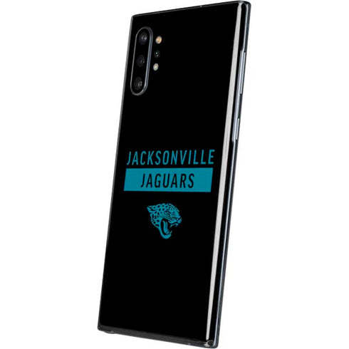 NFL Jacksonville Jaguars Black Performance Series Galaxy Note 10 Plus Skin