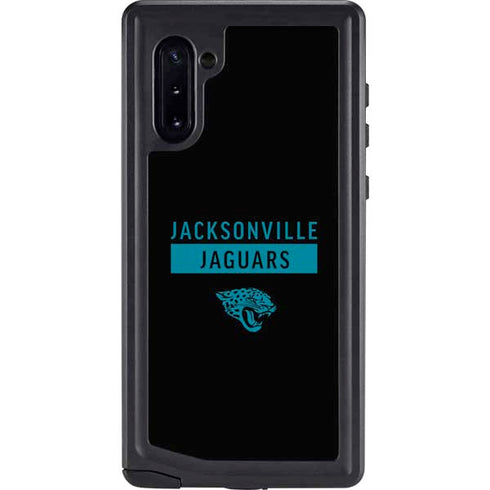 NFL Jacksonville Jaguars Black Performance Series Galaxy Cases