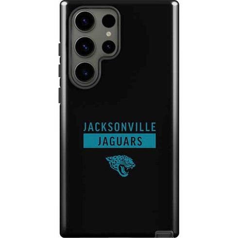 NFL Jacksonville Jaguars Black Performance Series Galaxy S23 Ultra Pro Case
