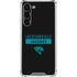 NFL Jacksonville Jaguars Black Performance Series Galaxy S24 FE Clear Case