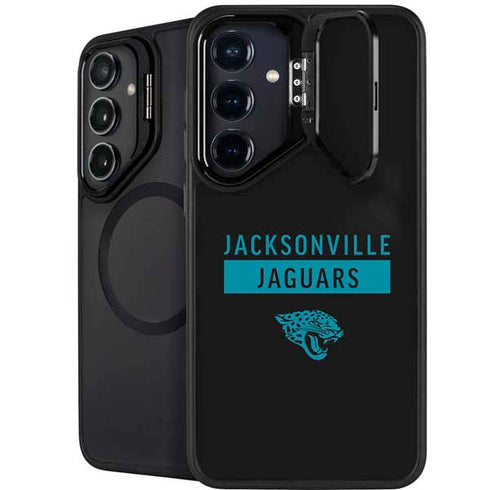 NFL Jacksonville Jaguars Black Performance Series Galaxy S25 Plus Kickstand Case