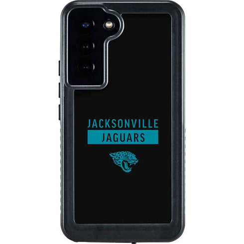 NFL Jacksonville Jaguars Black Performance Series Galaxy S24 Plus Waterproof Case