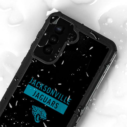 NFL Jacksonville Jaguars Black Performance Series Galaxy S24 Plus Waterproof Case