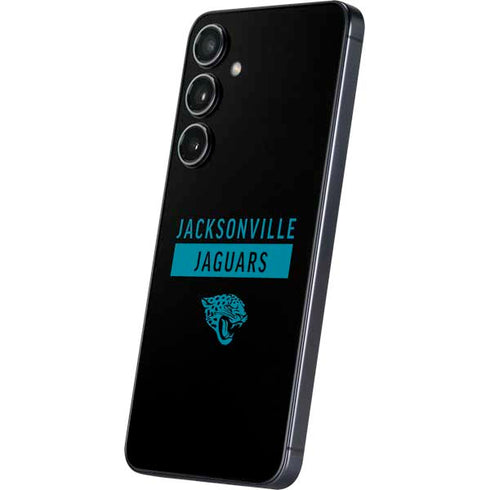 NFL Jacksonville Jaguars Black Performance Series Galaxy S25 Skin