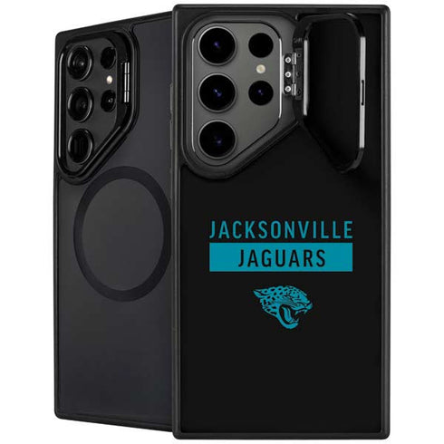 NFL Jacksonville Jaguars Black Performance Series Galaxy Cases