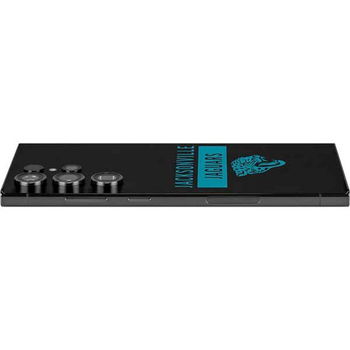NFL Jacksonville Jaguars Black Performance Series Galaxy S25 Ultra Skin