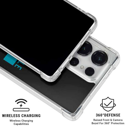 NFL Jacksonville Jaguars Black Performance Series Galaxy S25 Ultra Clear Case