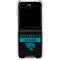 NFL Jacksonville Jaguars Black Performance Series Galaxy Z Flip6 Clear Case
