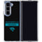 NFL Jacksonville Jaguars Black Performance Series Galaxy Z Fold5 5G Clear Case