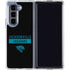 NFL Jacksonville Jaguars Black Performance Series Galaxy Z Fold5 5G Clear Case