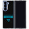 NFL Jacksonville Jaguars Black Performance Series Galaxy Z Fold6 Clear Case