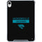 NFL Jacksonville Jaguars Black Performance Series iPad 11th Gen (2025) Clear Case