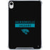 NFL Jacksonville Jaguars Black Performance Series iPad 11th Gen (2025) Clear Case