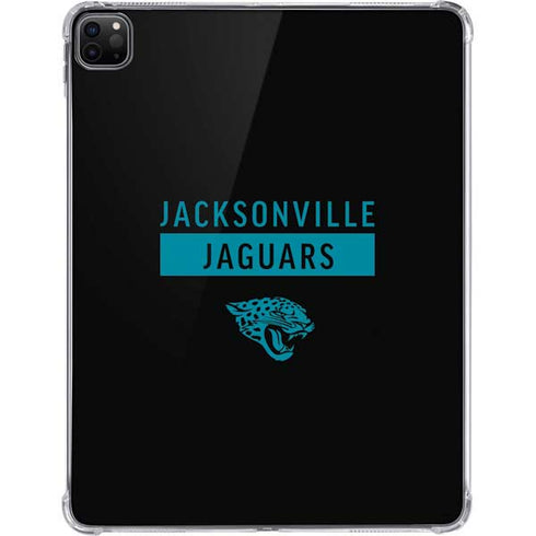 NFL Jacksonville Jaguars Black Performance Series iPad Pro 11in (2024) Clear Case
