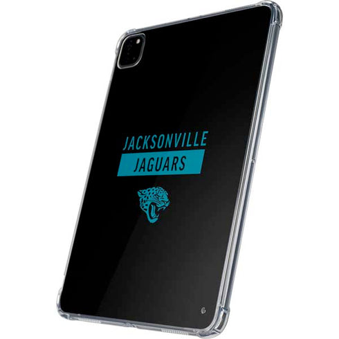 NFL Jacksonville Jaguars Black Performance Series iPad Pro 11in (2024) Clear Case