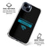 NFL Jacksonville Jaguars Black Performance Series iPhone 15 Clear Case