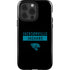 NFL Jacksonville Jaguars Black Performance Series iPhone 15 Pro Impact Case