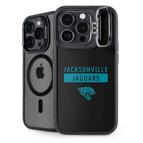NFL Jacksonville Jaguars Black Performance Series iPhone 15 Pro Max Kickstand Case