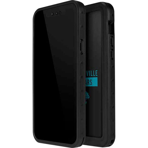 NFL Jacksonville Jaguars Black Performance Series iPhone 15 Pro Waterproof Case