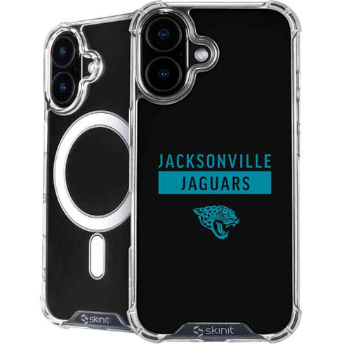 NFL Jacksonville Jaguars Black Performance Series iPhone 16 MagSafe Case