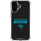 NFL Jacksonville Jaguars Black Performance Series iPhone 16 Plus Clear Case